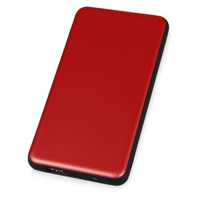 Портативное зарядное устройство «Shell Pro», 10000 mAh, красный