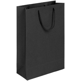 Пакет бумажный Eco Style, черный