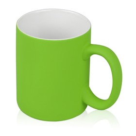 Кружка с покрытием soft-touch «Barrel of a Gum», зеленое яблоко (P)