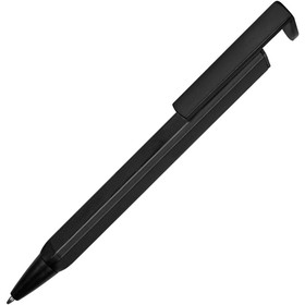 Ручка-подставка металлическая, «Кипер Q», черный