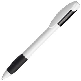 X-5, ручка шариковая, черный/белый, пластик