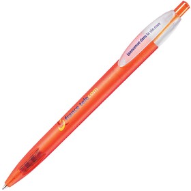 X-1 FROST, ручка шариковая, фростированный оранжевый, пластик