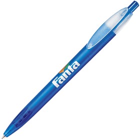 X-1 FROST, ручка шариковая, фростированный синий, пластик