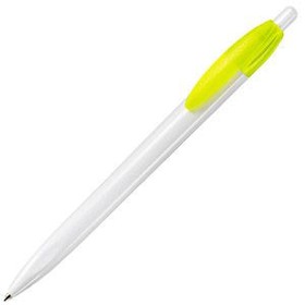 X-1, ручка шариковая, желтый/белый, пластик