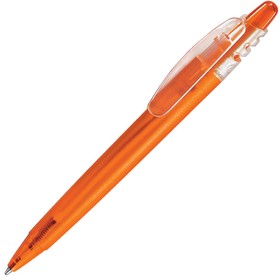 X-8 FROST, ручка шариковая, фростированный оранжевый, пластик