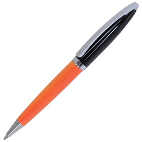 ORIGINAL, ручка шариковая, оранжевый/черный/хром, металл