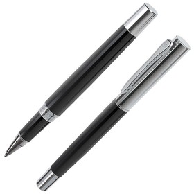 CRAFT, ручка-роллер, черный/хром, металл