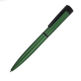 ELLIPSE, ручка шариковая, зеленый/черный, алюминий, пластик