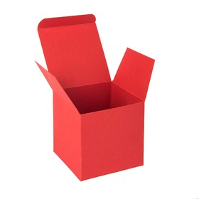 Коробка подарочная CUBE, 9*9*9 см, красный