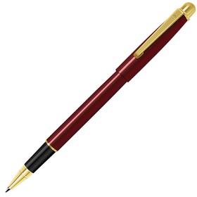 DELTA NEW, ручка-роллер, красный/золотистый, металл
