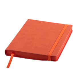 Ежедневник датированный Shady, А5,  оранжевый, кремовый блок, оранжевый обрез