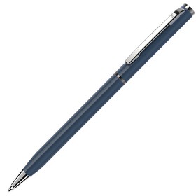 SLIM, ручка шариковая, сизый/хром, металл