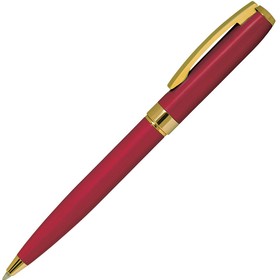 ROYALTY, ручка шариковая, красный/золотой, металл, лаковое покрытие