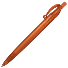 JOCKER, ручка шариковая, фростированный оранжевый, пластик