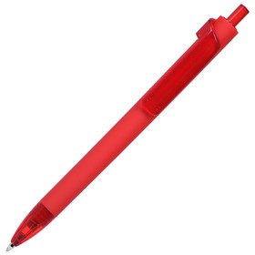 FORTE SOFT, ручка шариковая, красный, пластик, покрытие soft