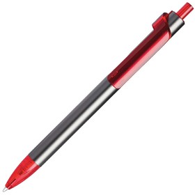 PIANO, ручка шариковая, графит/красный, металл/пластик