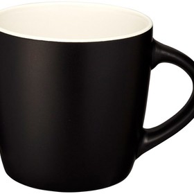 Керамическая чашка Riviera, черный/белый