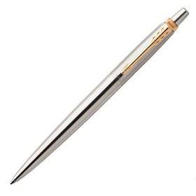 Шариковая ручка Parker Jotter Essential, St. Steel GT, серебристый/золотистый