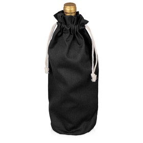 Хлопковая сумка для вина, черный