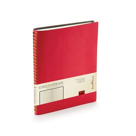 Ежедневник недатированный B5 «Tintoretto New», красный