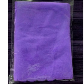 Плед PLAIN, фиолетовый, 100х140 см, флис 150 гр/м2