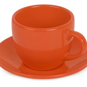Чайная пара Melissa керамическая, оранжевый