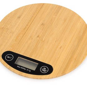 Бамбуковые кухонные весы «Scale», натуральный