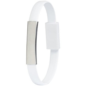 Bracelet Зарядный кабель 2-в-1, белый