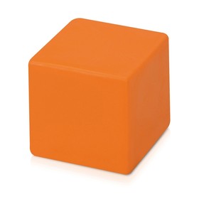 Антистресс «Куб», оранжевый