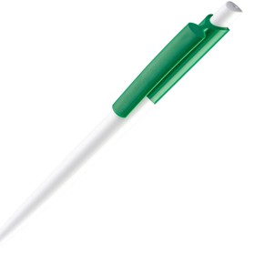 Шариковая ручка Vini White,  белый/зеленый
