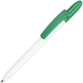 Шариковая ручка Fill White,  белый/зеленый