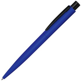 Ручка шариковая металлическая «LUMOS M» soft-touch, синий/черный