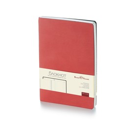 Блокнот А5 «Megapolis Flex» soft-touch, бордовый