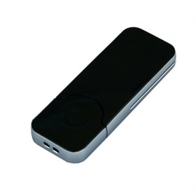 USB-флешка на 4 Гб в стиле I-phone, прямоугольнй формы, черный