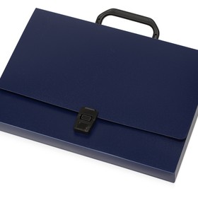 Папка-портфель А4, синий