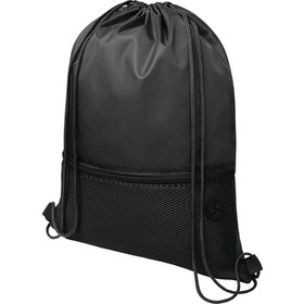 Сетчастый рюкзак со шнурком Oriole, черный