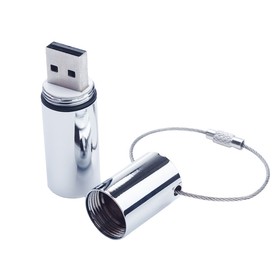 USB-флешка на 128 ГБ, 3.0 USB  серебро
