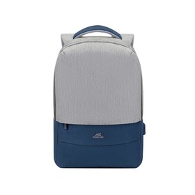 RIVACASE 7562 grey/dark blue рюкзак для ноутбука 15.6''