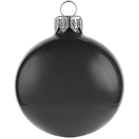 Елочный шар Gala Night, 6 см, черный