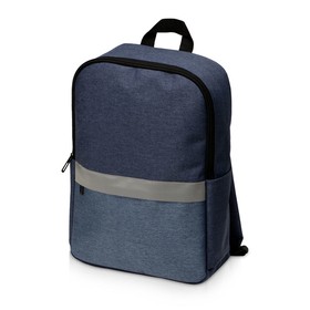 Рюкзак Merit со светоотражающей полосой и отделением для ноутбука 15.6'', синий