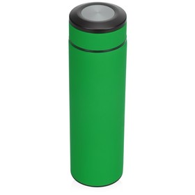 Термос «Confident» с покрытием soft-touch 420мл, зеленый