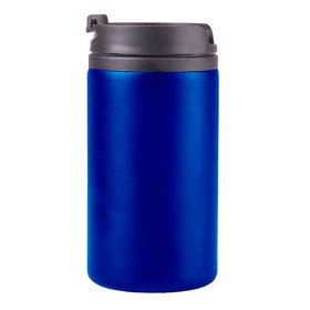 Термокружка CAN, 300мл. синий, нержавеющая сталь, пластик