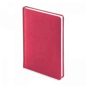 Ежедневник недатированный А5 «Velvet», ярко-бордовый
