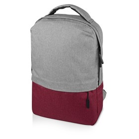 Рюкзак «Fiji» с отделением для ноутбука, серый/красный 208C