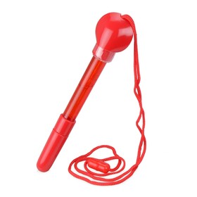 Ручка шариковая с емкостью для мыльных пузырей, красный (Р)