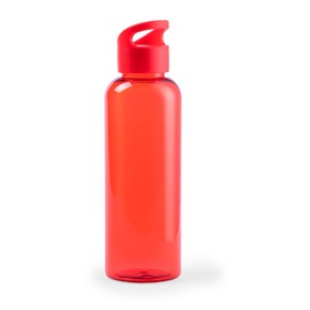 Бутылка для воды LIQUID, 500 мл, 22х6,5см, красный, пластик rPET