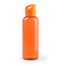 Бутылка для воды LIQUID, 500 мл, 22х6,5см, оранжевый, пластик rPET