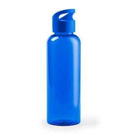Бутылка для воды LIQUID, 500 мл, 22х6,5см, синий, пластик rPET