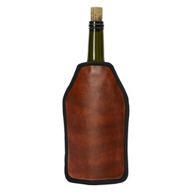 Охладитель-чехол для бутылки вина, коричневый
