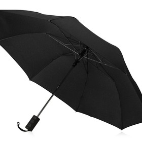 Зонт-полуавтомат Flick, черный